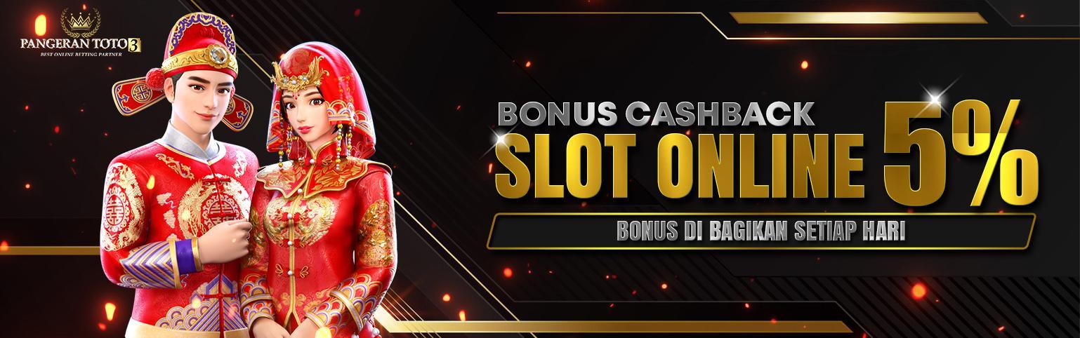 PROMO CASHBACK SLOT 5% DI BAGI SETIAP HARI